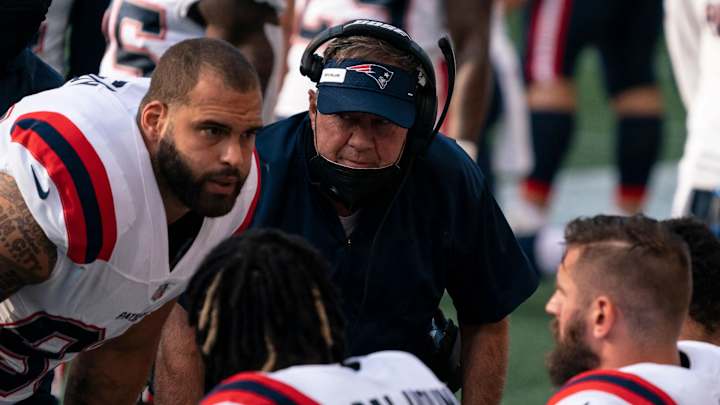 ‘It’s Football Season!’ Belichick as Lawrence Guy Reports to Camp