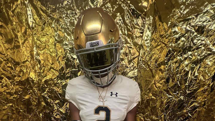 2025 QB Deuce Knight Receives Crystal Ball To Notre Dame After Visit