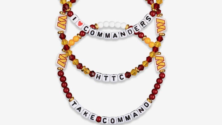 Represent With Commanders 3 Pack Friendship Bracelet