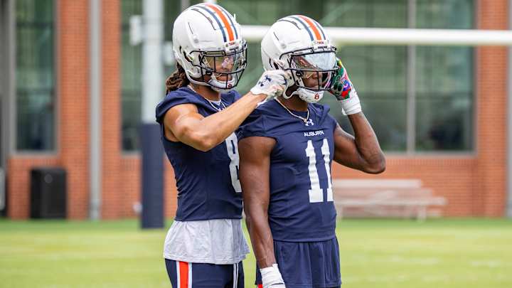 Who will be Auburn's leading pass catcher this season?