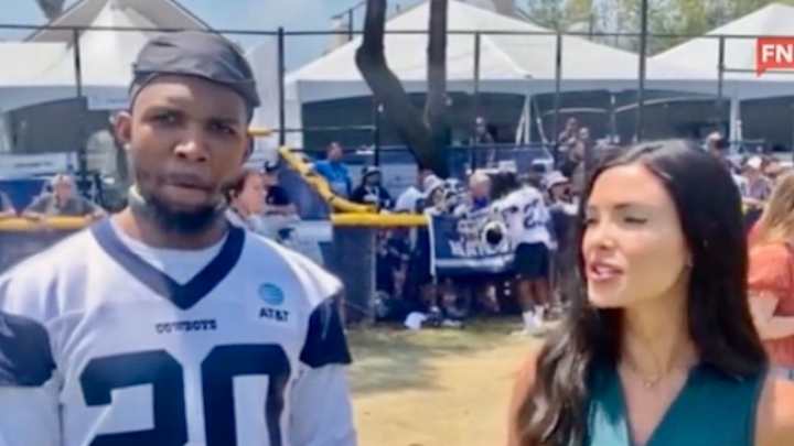 Cowboys 1-on-1 VIDEO VISIT Tony Pollard: Zeke ‘Brother’ a ‘Superstar’?