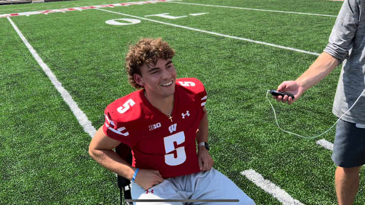 Graham Mertz ready for 2022 season with a focus on growth and consistency