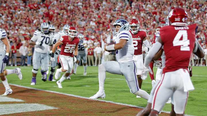 Adrian Martinez’s Five Touchdowns Lift Kansas State Over No. 6 Oklahoma Adrian Martinez’s Five Touchdowns Lift Kansas State Over No. 6 Oklahoma