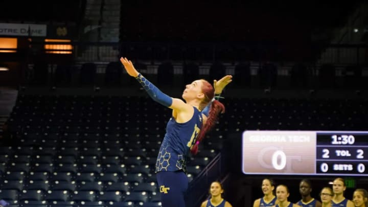 Georgia Tech Volleyball Defeats NC State 3-1 in Raleigh