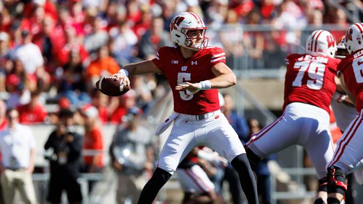 Wisconsin Badgers versus Northwestern by the numbers