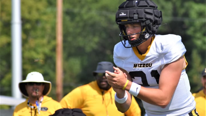 Mizzou Coach Eli Drinkwitz Reveals He Had Plans for QB Sam Horn vs. Vanderbilt Mizzou Coach Eli Drinkwitz Reveals He Had Plans for QB Sam Horn vs. Vanderbilt