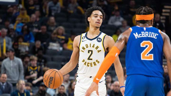 Andrew Nembhard misses game for Indiana Pacers with left knee injury
