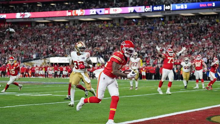 Chiefs’ Mecole Hardman Pays Homage to Super Bowl Heroics on NBA Celebrity All-Star Jersey