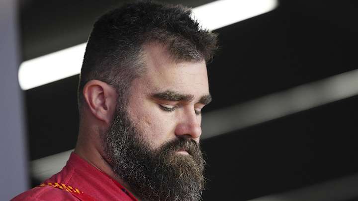 The Heartwarming Story Behind Jason Kelce Taping Up Ankles for Retirement Announcement
