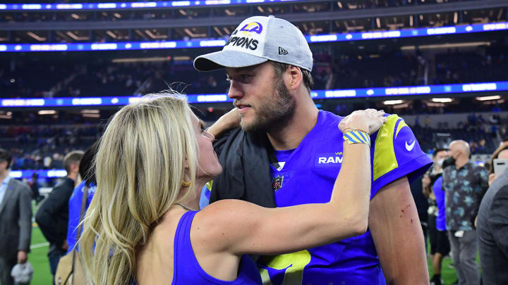 Matthew Stafford’s Wife Teases Retirement in Celebratory Message to Aaron Donald Matthew Stafford’s Wife Teases Retirement in Celebratory Message to Aaron Donald
