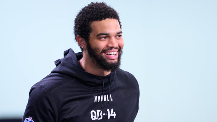 Caleb Williams Won’t Get Ahead of Himself Despite Dazzling at Crowded Pro Day Caleb Williams Won’t Get Ahead of Himself Despite Dazzling at Crowded Pro Day