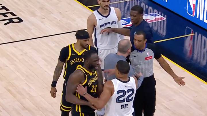 Draymond Green and Desmond Bane Dap It Out After Heated Moment in Warriors-Grizzlies