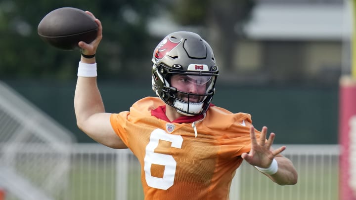 Baker Mayfield Making Final Push for Starting Job at Buccaneers Camp