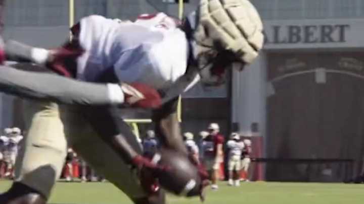 WATCH: Former Five-Star Recruit Makes Dazzling Catch During FSU's Practice