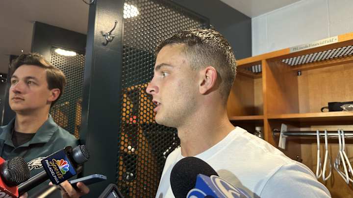 Eagles WR Devon Allen Continues Balancing Act: ‘Speed & Toughness’