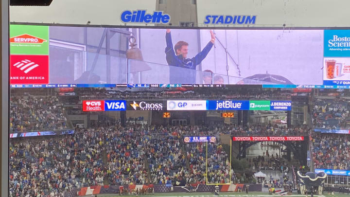 WATCH: Patriots Unveil First 'Keeper of the Lighthouse' vs. Eagles WATCH: Patriots Unveil First 'Keeper of the Lighthouse' vs. Eagles