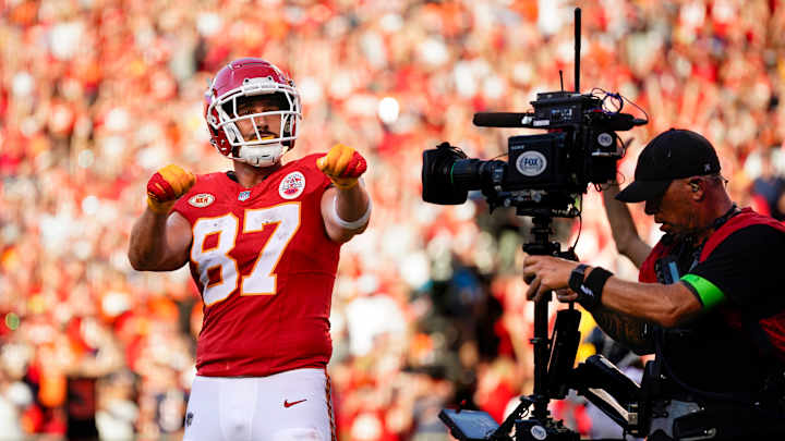 Look: Travis Kelce, Ahmad 'Sauce' Gardner Swap Jerseys Look: Travis Kelce, Ahmad 'Sauce' Gardner Swap Jerseys