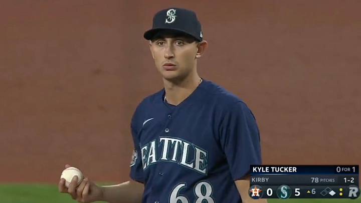 Mariners’ George Kirby Startled by Baseball Thrown at Him From the Stands