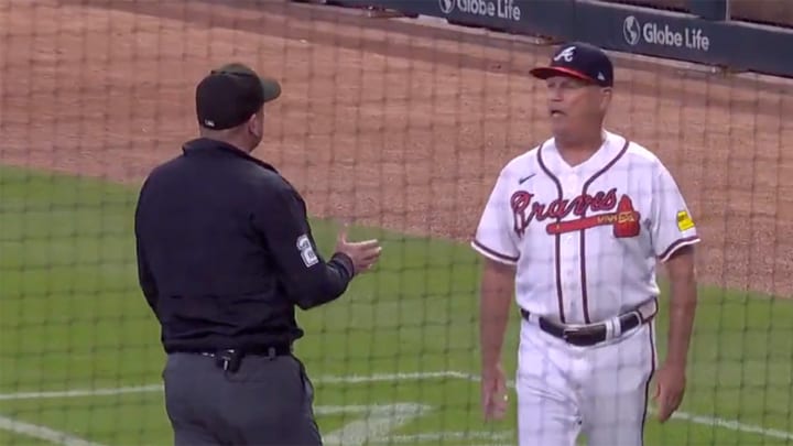 Egregious Missed Foul Ball Call Leads Directly to Cubs Run, Braves Manager’s Ejection