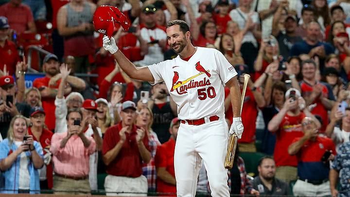 Cardinals’ Adam Wainwright Takes Final At-Bat in Front of Home Crowd in St. Louis
