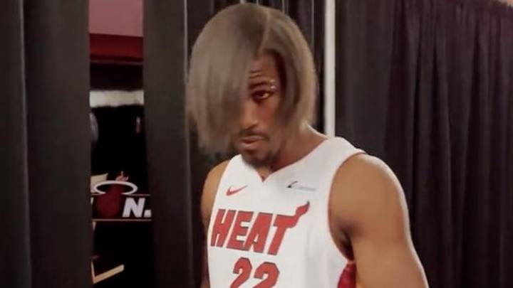 Jimmy Butler’s New ‘Emo’ Look at Miami Heat's Media Day Was Loved by NBA Fans