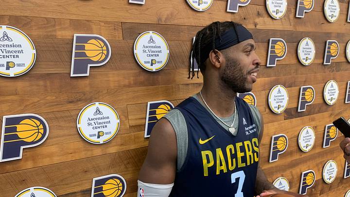Buddy Hield discusses his contract situation with the Indiana Pacers
