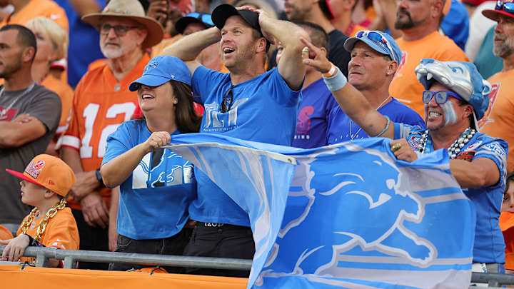 Lions Fans Absolutely Took Over Bucs’ Home Stadium After Big Win in Tampa Lions Fans Absolutely Took Over Bucs’ Home Stadium After Big Win in Tampa