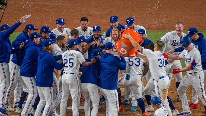 Texas Rangers Strike Late To Stun Arizona Diamondbacks in World Series Opener Texas Rangers Strike Late To Stun Arizona Diamondbacks in World Series Opener