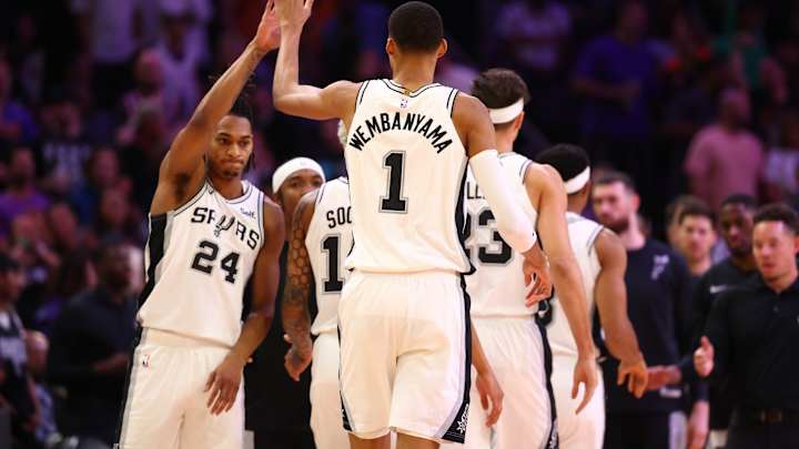Victor Wembanyama Scores Career-High, San Antonio Spurs Sweep Phoenix Suns On Road