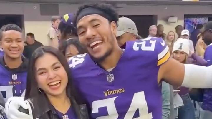 Vikings’ Cam Bynum’s Wife Finally Attends Game vs. Saints After Visa Struggles