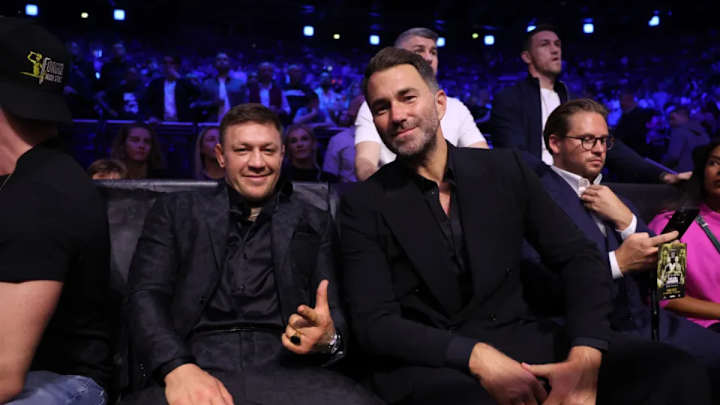 Eddie Hearn Reacts to Controversial Conor McGregor Comments On Immigration In Ireland Eddie Hearn Reacts to Controversial Conor McGregor Comments On Immigration In Ireland