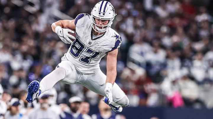 Dallas Cowboys' Jake Ferguson on Trademark Hurdle - 'Big Biscuit's in The Air!'