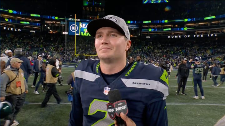 NFL Fans Rightfully Loved Drew Lock’s Emotional Postgame Interview After Seahawks’ Win Over Eagles
