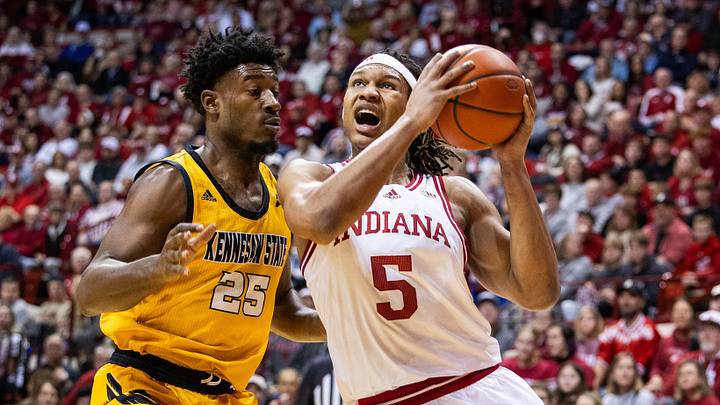 Malik Reneau Posts Career-High 34 Points in Indiana's 100-87 Win Over Kennesaw State