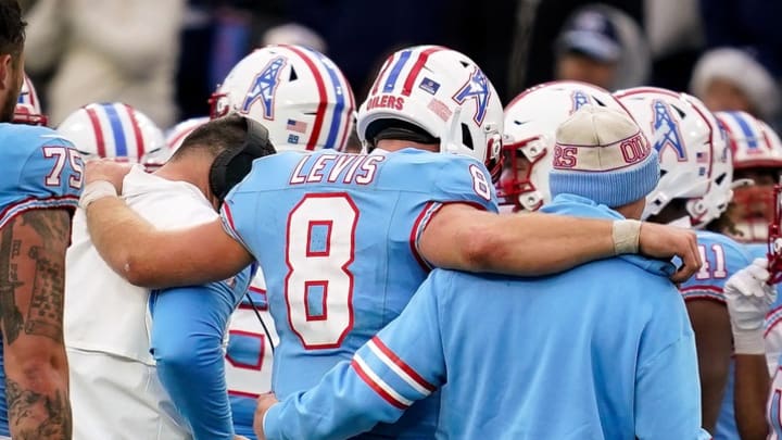 Tennessee Titans Quarterback Will Levis Is Inactive for Season Finale Against Jaguars