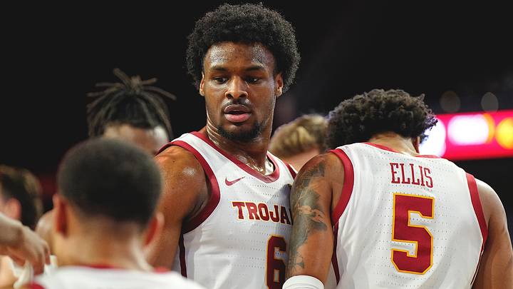 From Highlight Dunk to Stellar Defense, Bronny James Continues to Impress in USC Win