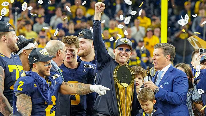 Amid Scandal and Scrutiny, Jim Harbaugh Leads Michigan Back to the Mountaintop
