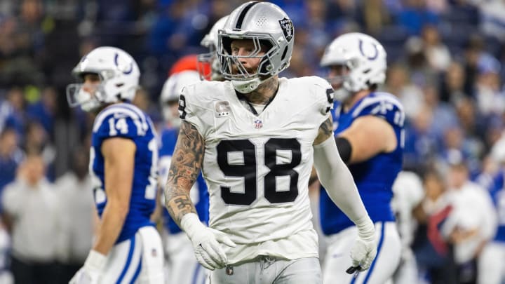 Maxx Crosby Touts Antonio Pierce as Las Vegas Raiders Head Coach
