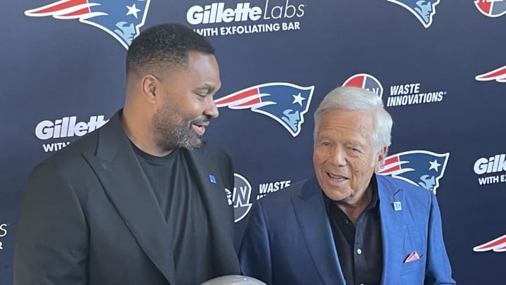 Mayo Introduced as Patriots Head Coach: 'Ready to Kick Butt!'
