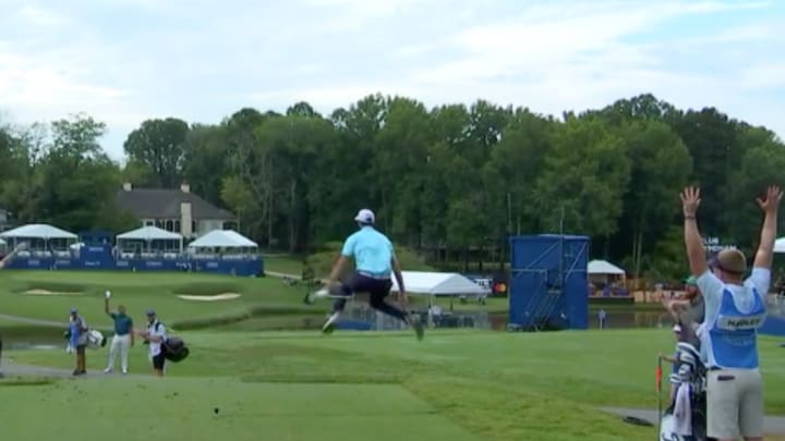 Watch Chesson Hadley Celebrate His First Pro Ace Like a Boss