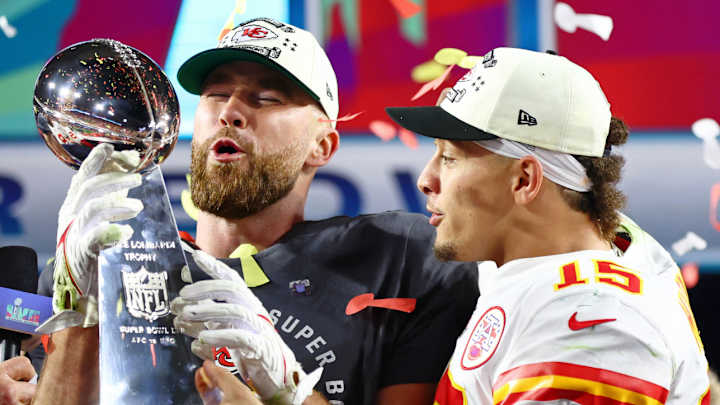 Patrick Mahomes, Travis Kelce Stun Steph Curry, Klay Thompson in ‘The Match’