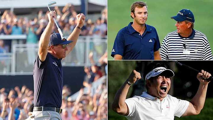 Tiger vs. Bob May, Phil's Triumph at 50 and, Yes, That's a Bunker: Ranking the Best PGAs of the Last 40 Years