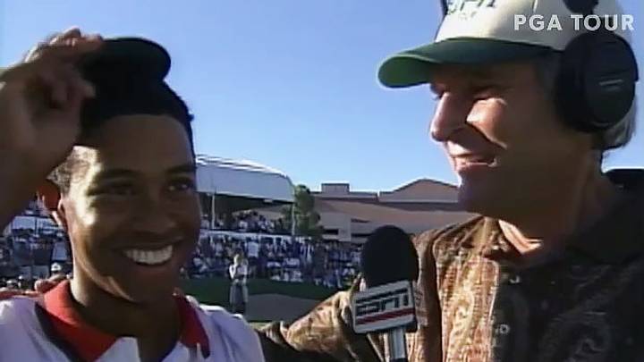 Tiger Woods Won His First Pro Tournament in Las Vegas in 1996